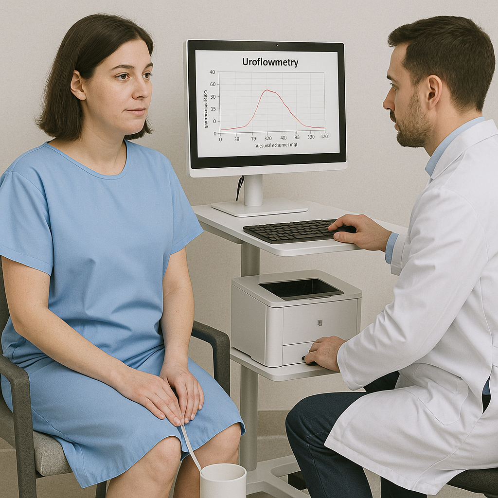 Test Di Uroflussometria In Corso 2