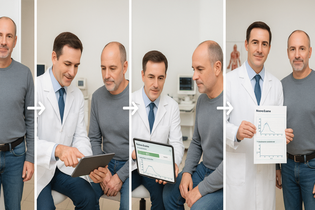 Flow Web App test flussometria arrivo esecuzione uscita